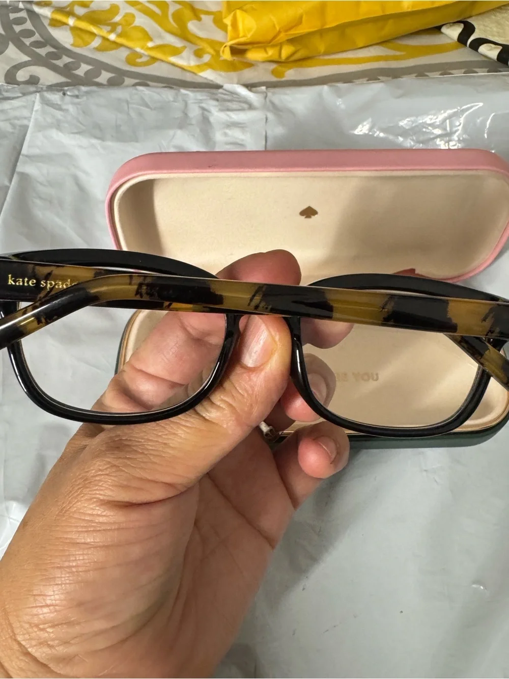 kate spade Black Cat-Eye Optical Glasses
